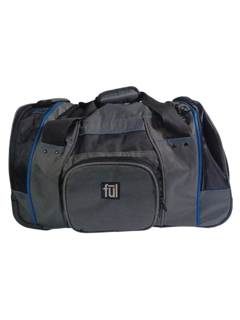 FŪL 22”x12” 12” Rolling Duffle Bag Luggage Wheel Extendable Handle Excellent